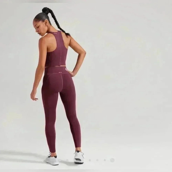 Allbirds Natural Legging in Aubergine NEW WITH TAG - Picture 2 of 9